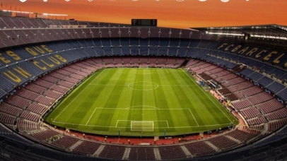 Include images of the stadiums discussed and use descriptive alt text for each, like “Bird’s Eye View of Camp Nou, Barcelona” or “Nighttime Illumination at Wembley Stadium.”