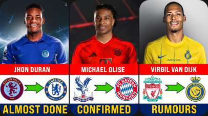 LATEST FOOTBALL TRANSFERS! VAN DIJK to AL NASR - DURAN to Chelsea - OLISE to BAYERN! Football News