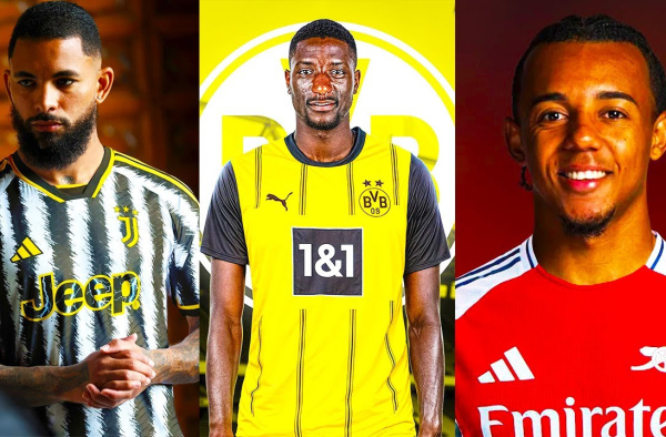 NEW BIG TRANSFERS IN FOOTBALL! Kounde to Arsenal - Guirassy to Dortmund - Douglaz Luiz to Juventus!