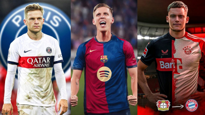 INSANE TRANSFERS IN WORLD FOOTBALL! KIMMICH to PSG - DANI OLMO to BARCELONA - WIRTZ to BAYERN