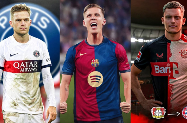 INSANE TRANSFERS IN WORLD FOOTBALL! KIMMICH to PSG - DANI OLMO to BARCELONA - WIRTZ to BAYERN