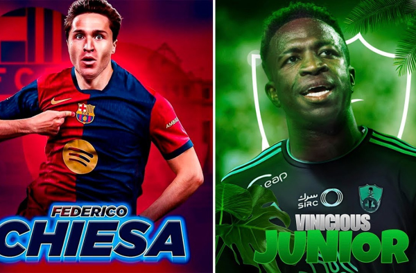 CHIESA WILL JOIN BARCELONA - VINICIUS JR TO AL AHLY! LATEST TOP TRANSFERS IN FOOTBALL! FOOTBALL NEWS