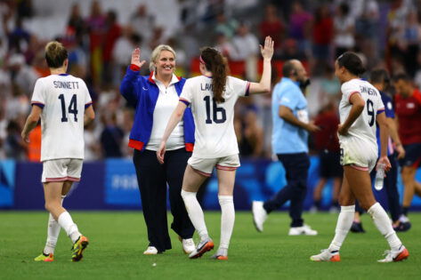 Emma Hayes & USWNT Achieve Major Recognition on Par With Women’s Basketball Team Prior to Paris Olympic Gold Medal Match