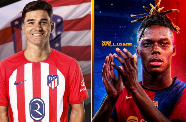 NICO WILLIAMS SAID NO TO PSG - He's going to BARCELONA!? - ALVAREZ to ATLETICO MADRID! FOOTBALL NEWS