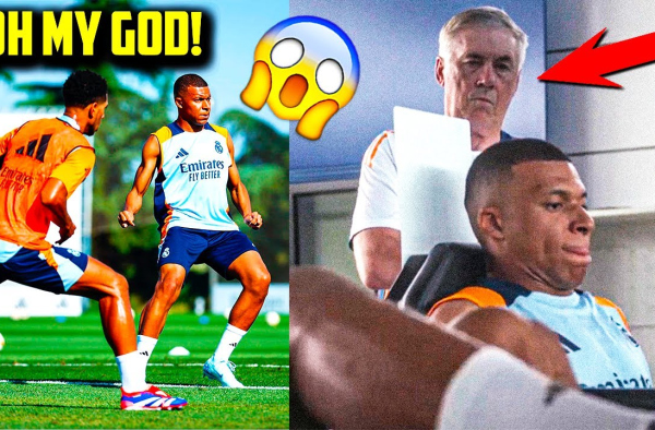 This is how Kylian MBAPPE SHOCKED EVERYONE during his FIRST TRAINING SESSION at REAL MADRID 😱