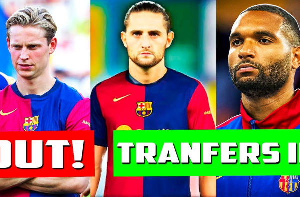 BARCELONA' TRANSFER REVOLUTION FOR 2025! 😱 5 BIG PLAYERS OUT - 2 BIG TRANSFERS IN!