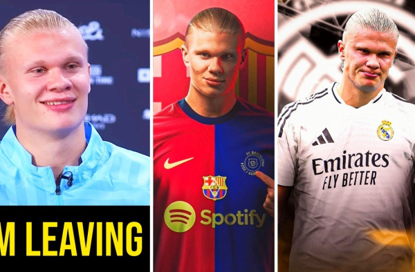 IT’S OVER?! Haaland leaves Manchester City for La Liga! REAL MADRID AND BARCELONA ARE AWAITING!