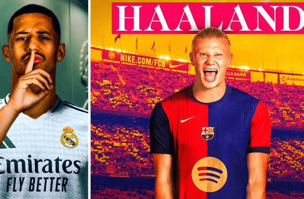 NIKE will help Barcelona buy HAALAND?! Real Madrid made Saliba a TOP priority