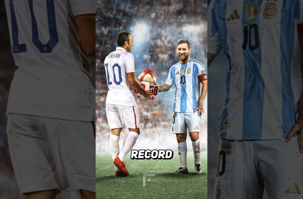 🐐 A NEW RECORD for Lionel Messi!