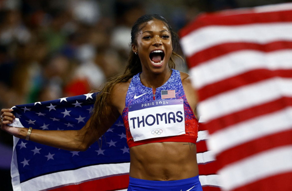 “Man Beating a Woman”: Gabby Thomas Puts Troll in Place After Being Mocked Over IShowSpeed’s Race Comments