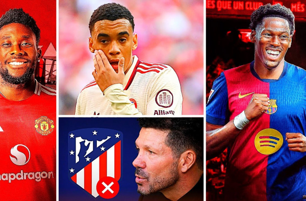 Manchester United HIJACKS ALPHONSO DAVIES! David to BARCA! What’s next for MUSIALA? Simeone SACKED?