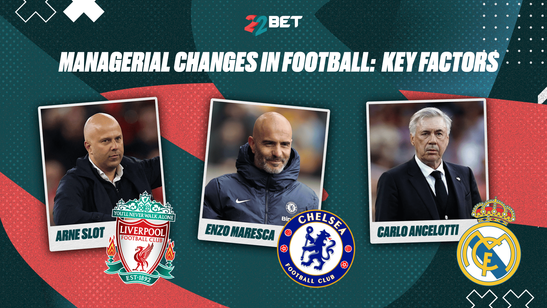 22Bet’s Data on Managerial Changes in Football: Statistical Insights
