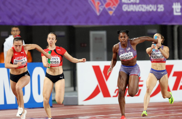Noah Lyles Sends 9-Word Message to Track and Field Star After Saving America’s Pride at World Relays